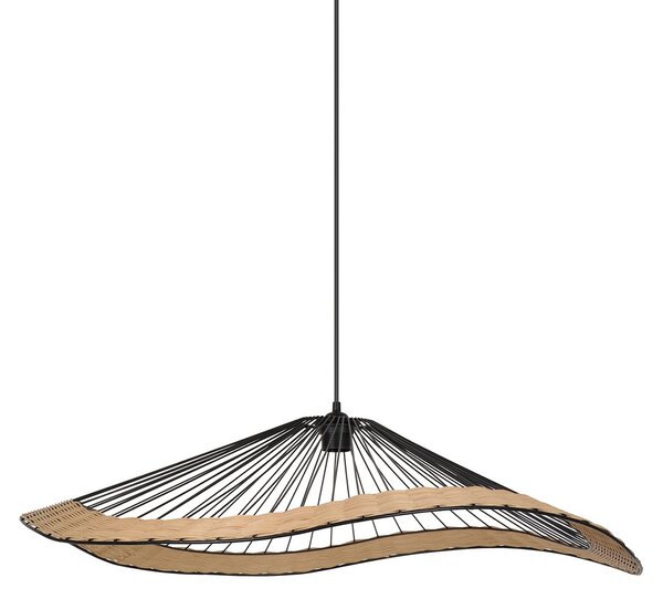 Függőlámpa COREP, Mekong, dimmable, Fekete, Nappali, Fém