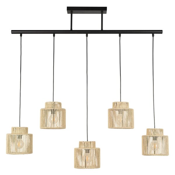 Függőlámpa COREP, Cancun, dimmable, Bézs, Nappali, Papír / Karton