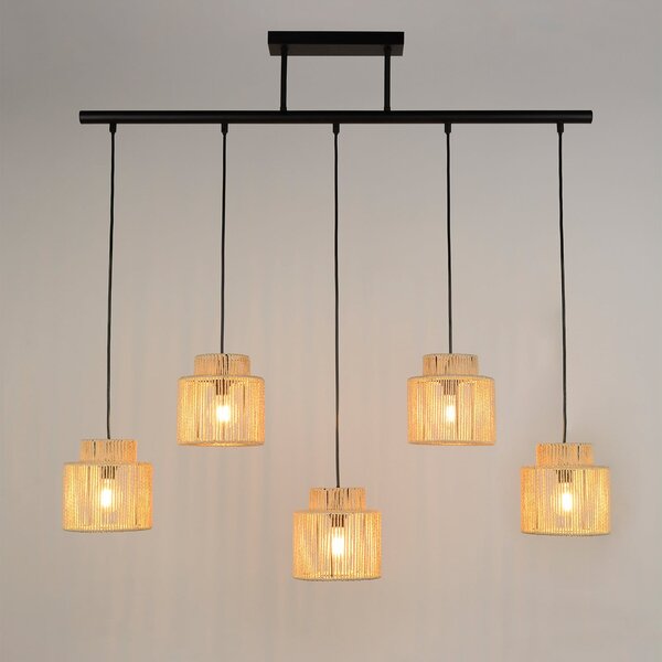 Függőlámpa COREP, Cancun, dimmable, Bézs, Nappali, Papír / Karton