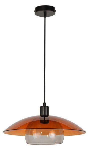 Függőlámpa COREP, Jolly, dimmable, Barna / Rozsdabarna, Nappali, Üveg