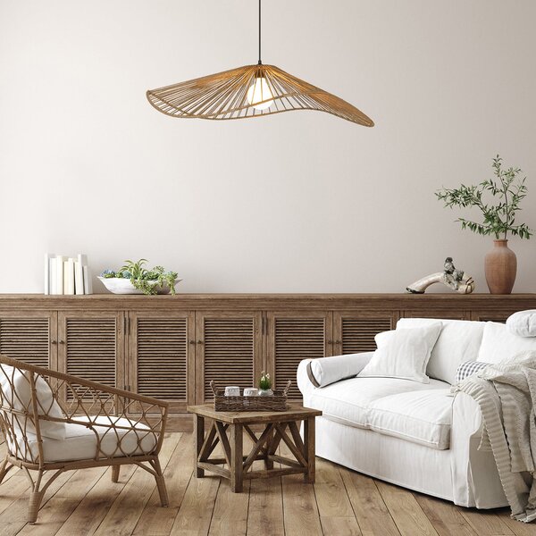 Függőlámpa COREP, Sahara, dimmable, Bézs, Nappali, Papír / Karton