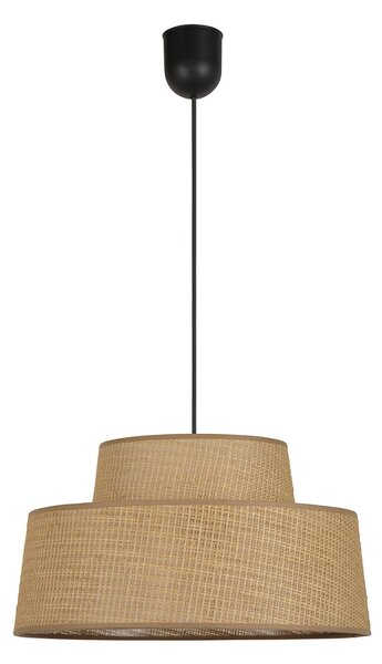 Függőlámpa COREP, Mallorca, dimmable, Barna / Rozsdabarna, Nappali, Papír / Karton