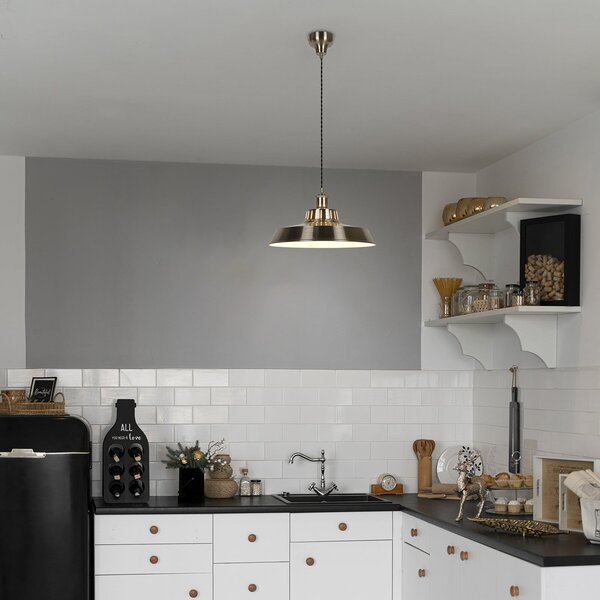 Függőlámpa COREP, Thelma, dimmable, Fémes, Nappali, Fém