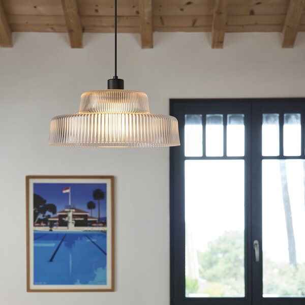 Függőlámpa COREP, Lorenzo, dimmable, Átlátszó, Nappali, Üveg, Modern