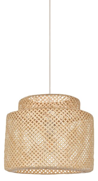 Függőlámpa COREP, Makassar, dimmable, Bézs, Nappali, Bambusz