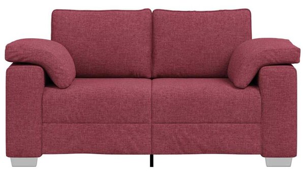 Kétszemélyes kanapé Bordó 160 cm szövet