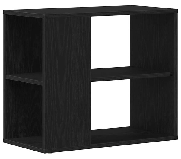 Széf fiókkal Fekete tölgy 60 x 30 x 50 cm Faanyag