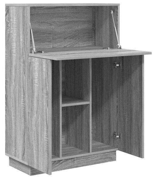 Asztal Szürke Sonoma Szerelt Fa 71.5 x 31.5 x 106.5 cm