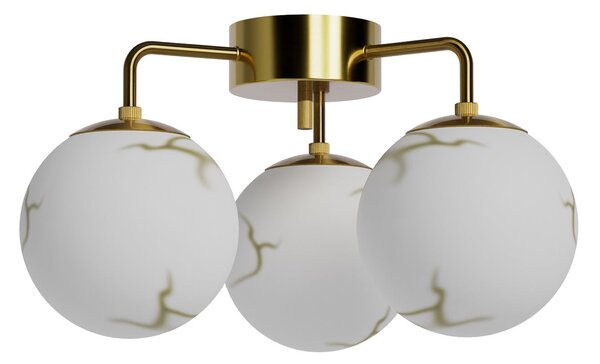Mennyezeti Lámpa By Rydéns, Bellagio, dimmable, Fehér, Nappali, Üveg
