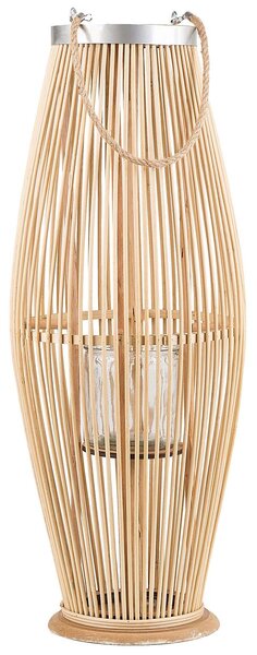 Lámpás TAHITI Bambusz 72 cm Természetes