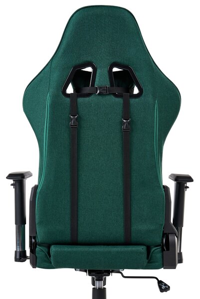 Gamer szék WARRIOR Sötétzöld