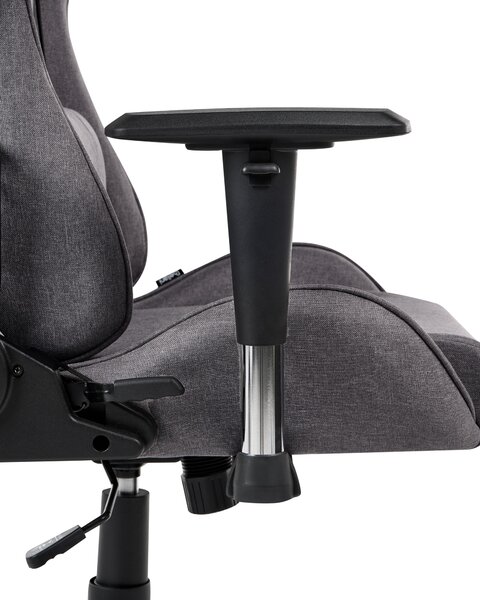 Gamer szék WARRIOR Sötétszürke