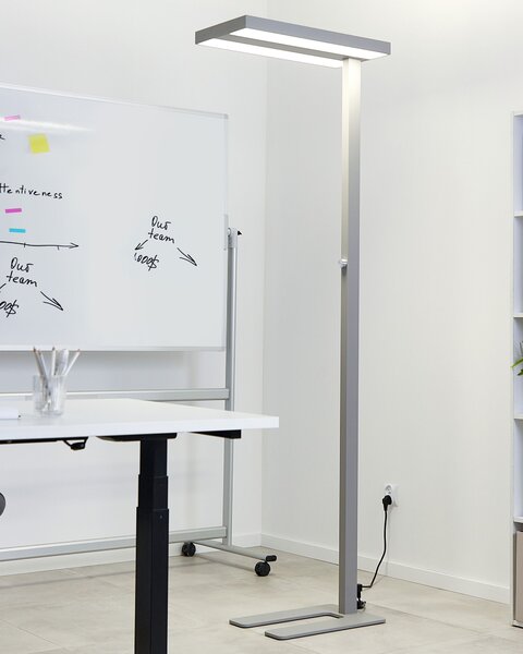 LED állólámpa TAURUS Dimmer funkcióval Fém Ezüst