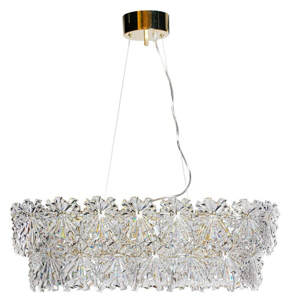 Függőlámpa By Rydéns, Lorraine, dimmable, Átlátszó, Étkező, Műanyag