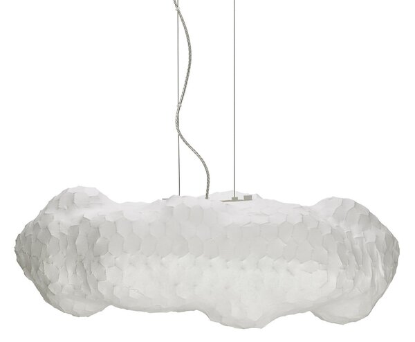 Függőlámpa By Rydéns, Nuevo, dimmable, Fehér, Étkező, Műanyag