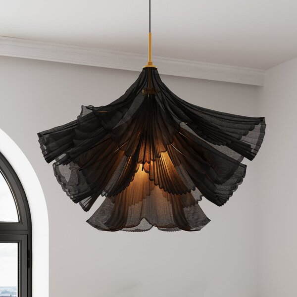 Függőlámpa By Rydéns, Juliette, dimmable, Fekete, Étkező, Fém, Dizájn