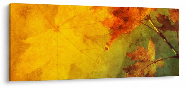 Kép - Őszi levelek (120x50 cm)