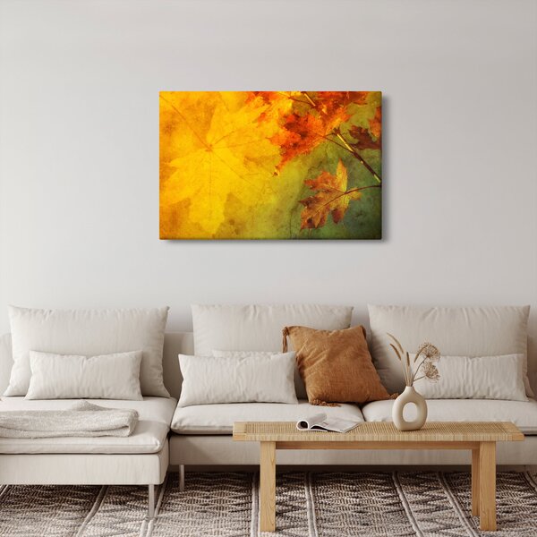 Kép - Őszi levelek (90x60 cm)