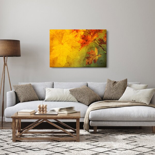 Kép - Őszi levelek (90x60 cm)