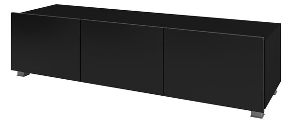 TV asztal Calabria RTV 150 (matt fekete + fényes fekete). 1051538