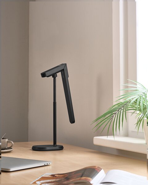 LED asztali lámpa TUCANA Dimmer funkcióval Fekete