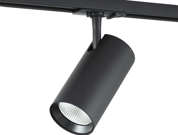 Spotlámpa Lindby, Linaro, dimmable, Fekete, Nappali, Alumínium, Modern