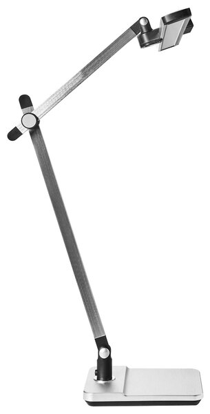 LED asztali lámpa SERPENS Dimmer funkcióval Ezüst