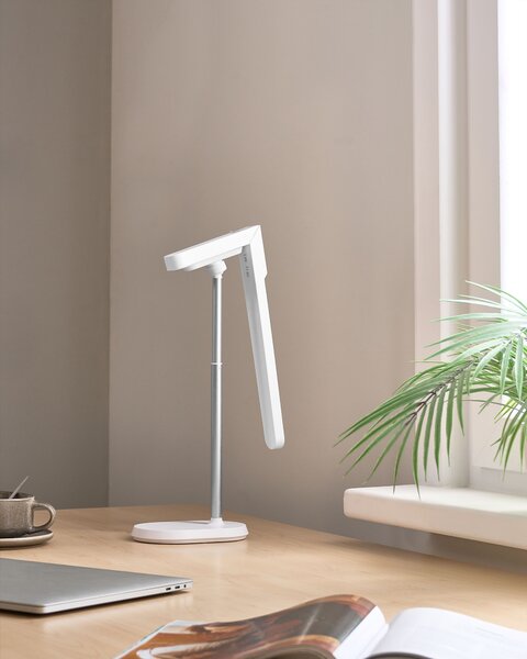 LED asztali lámpa TUCANA Dimmer funkcióval Fehér