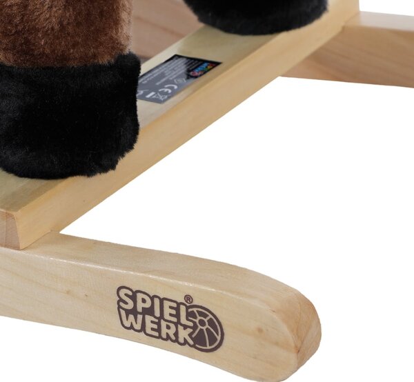 Barna hintaló hanghatással Spielwerk
