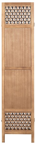 4 paneles térelválasztó CERTOSA Világosbarna 163 cm 170 cm