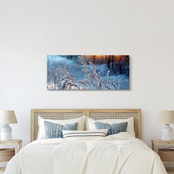 Kép - Téli rét (120x50 cm)