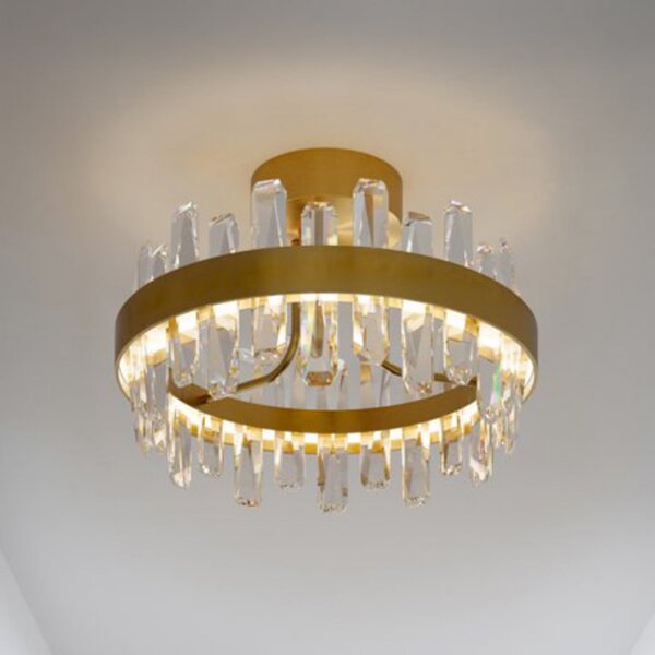 Mennyezeti Lámpa By Rydéns, Triumph, dimmable, Átlátszó, Nappali, Üveg, Modern
