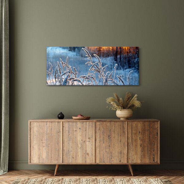 Kép - Téli rét (120x50 cm)