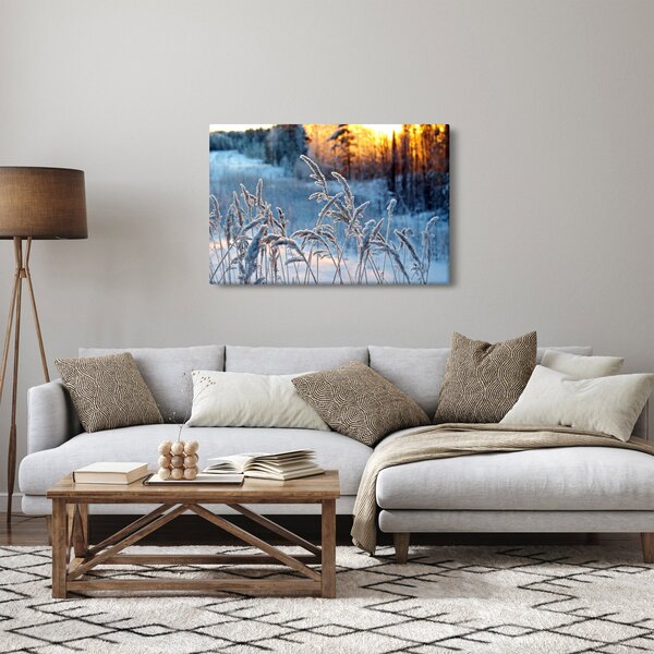 Kép - Téli rét (90x60 cm)