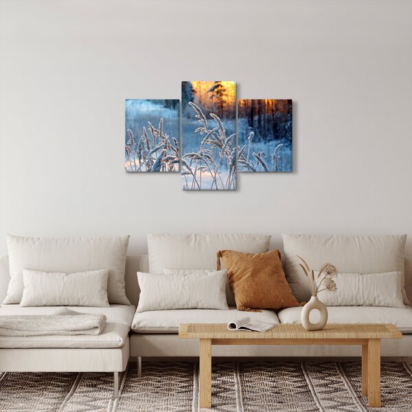 Kép - Téli rét (90x60 cm)