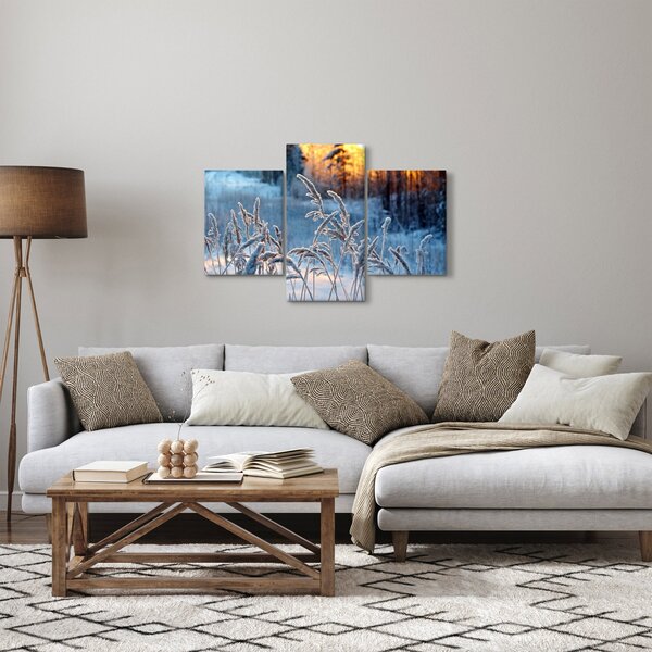 Kép - Téli rét (90x60 cm)