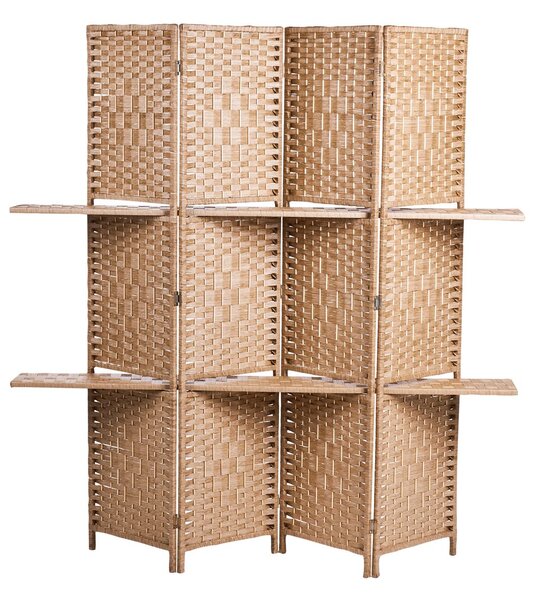 4 paneles térelválasztó TRAFOI Barna 158 cm 170 cm
