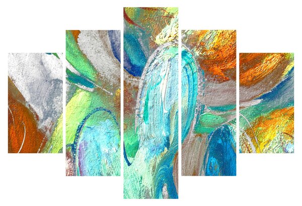 Kép - Színes absztrakció (150x105 cm)