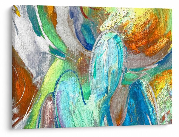 Kép - Színes absztrakció (70x50 cm)