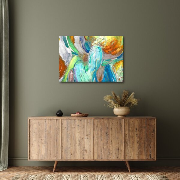 Kép - Színes absztrakció (70x50 cm)