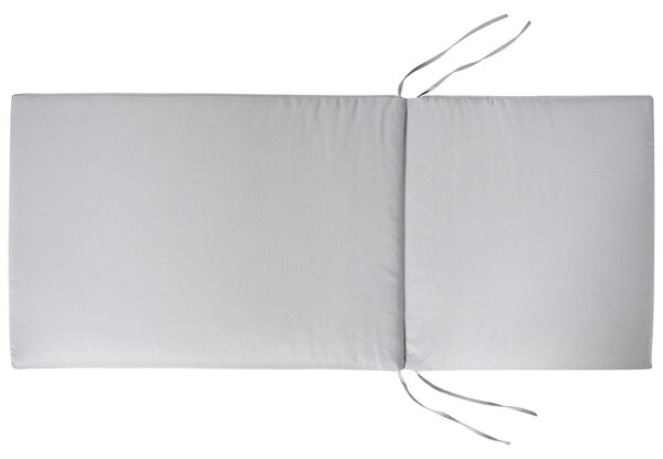 Hát-/ülőpárna kétdarabos szettben JAVA/AMANTEA PREMIUM 50 x 71 cm Világosszürke