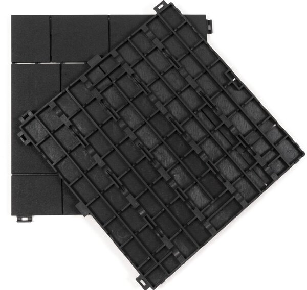 Multy home Gumi csempe STONE MOSAIC 30 x 30 cm, antracit