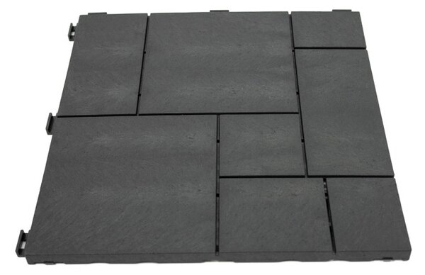 Multy home Gumi csempe STONE MOSAIC 30 x 30 cm, antracit