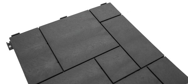 Multy home Gumi csempe STONE MOSAIC 30 x 30 cm, antracit