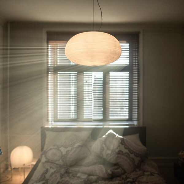 Függőlámpa Foscarini, Rituals 2, dimmable, Fehér, Nappali, Üveg, Dizájn
