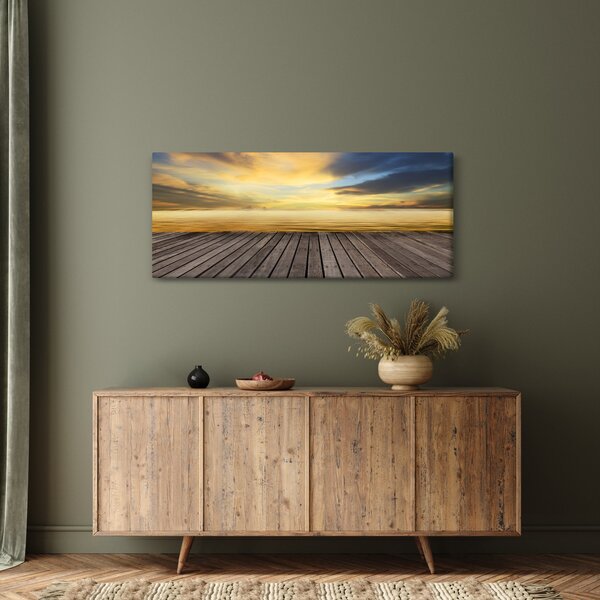 Kép - Kilátással rendelkező móló (120x50 cm)