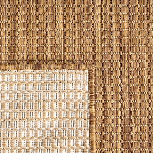 Barna kültéri-beltéri futószőnyeg 80x250 cm Mira 1450 – Ayyildiz Carpets