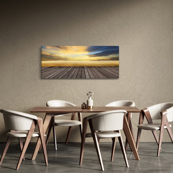 Kép - Kilátással rendelkező móló (120x50 cm)