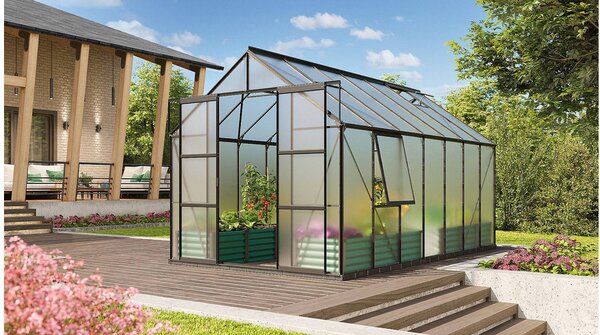Üvegház VITAVIA URANUS 11500 PC 4 mm fekete szín LG2831
