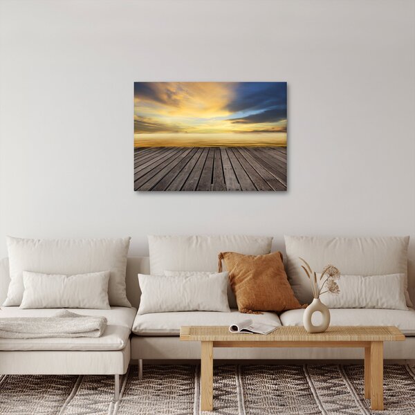 Kép - Kilátással rendelkező móló (70x50 cm)
